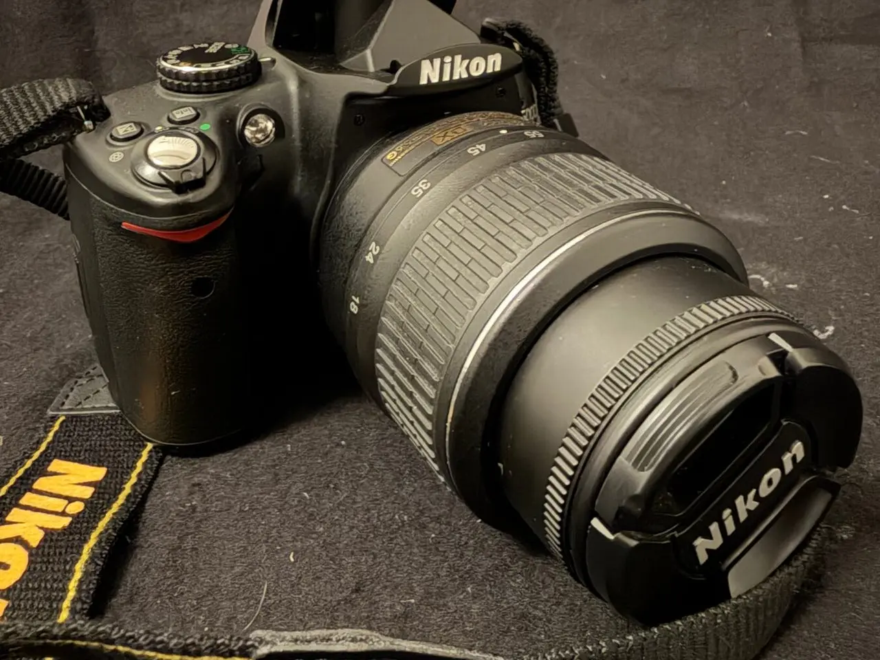 Billede 4 - Nikon D5000 DSLR med 18–55 mm VR, taske, oplader
