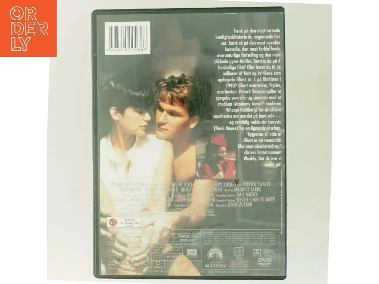 Billede 3 - Ghost med Patrick Swayze (DVD)