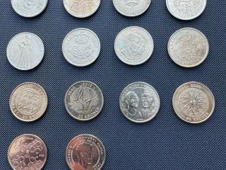 Mønt samling sælges