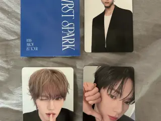 Ahof The First Spark trading cards kpop
