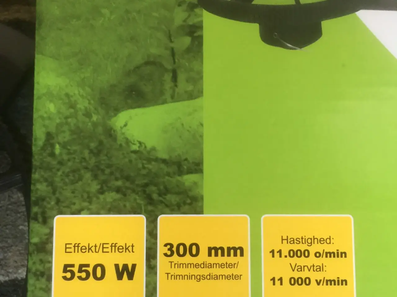 Billede 2 - Kantskærer og trimmer til den lille have