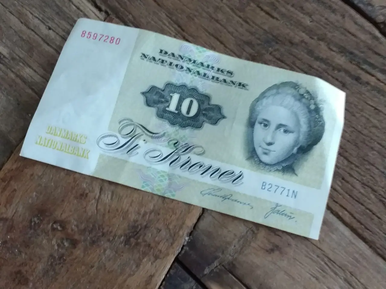 Billede 1 - 10 kr seddel