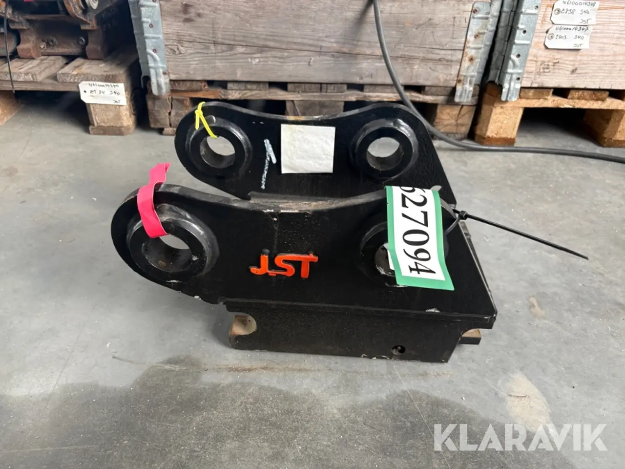Billede 4 - Hydraulisk hurtigskifte JST S40 HY