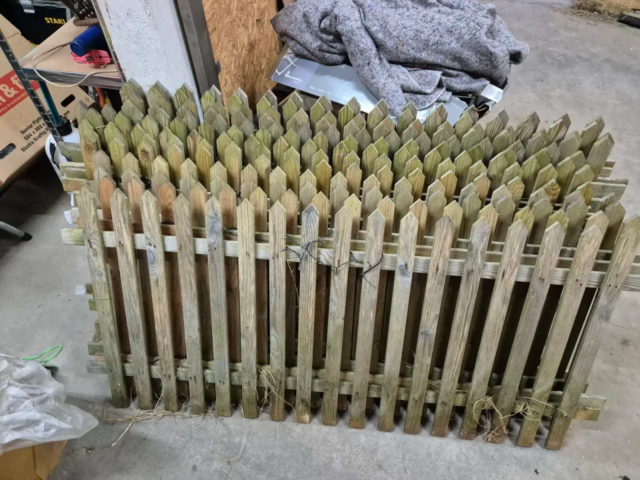 Billede 1 - Skagen forhavehegn 150 x 70 cm
