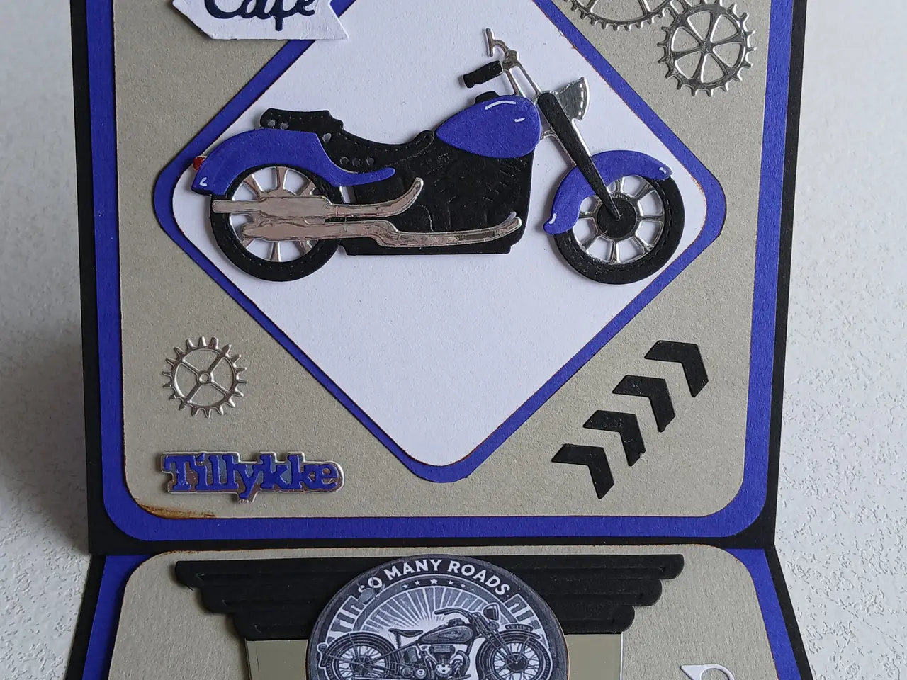 Billede 10 - kort med motorcykel motiv på sælges