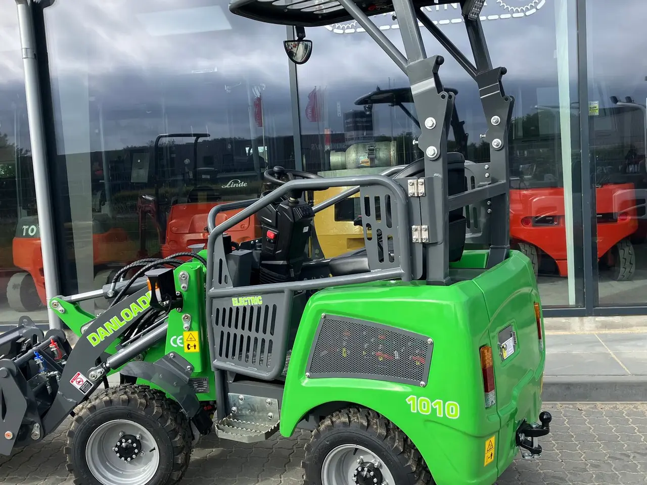 Billede 7 - Danloader 1010E Danloader 1010 med Liumbatteri 950kg løft.