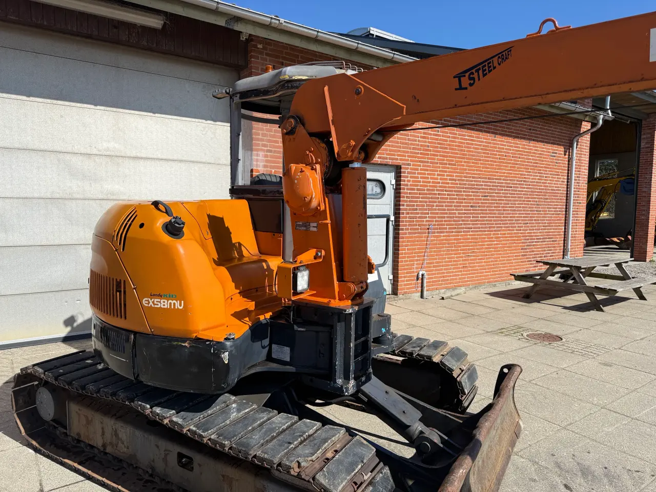 Billede 4 - Hitachi ex58 kran