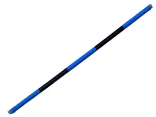 Bom PE-plast Blå/Sort ø9