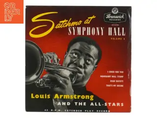Louis Armstrong EP: Satchmo at Symphony Hall, Vol. 4