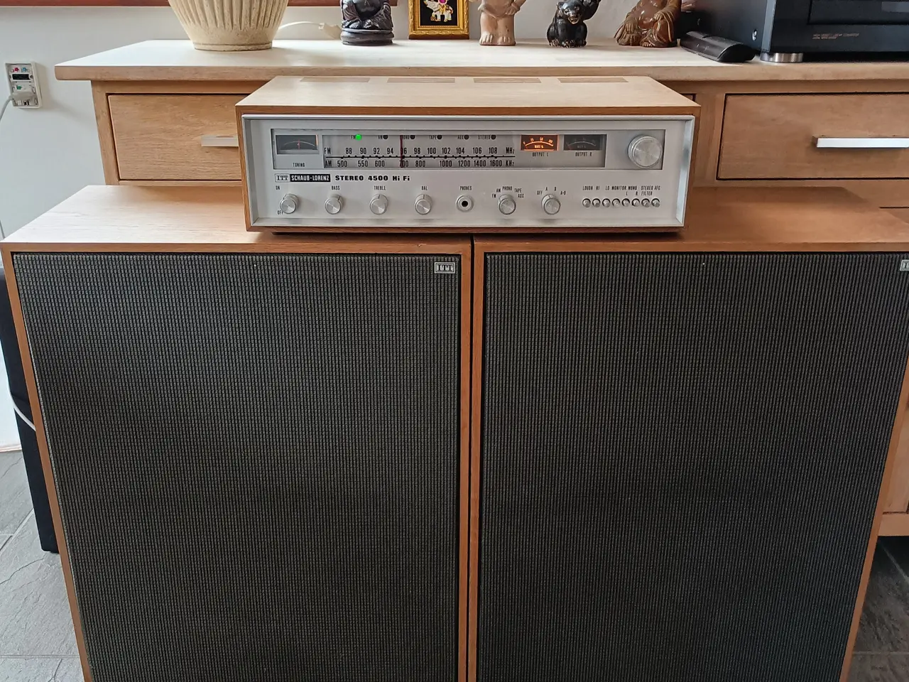Billede 1 - ITT 4500 år 1973 vintage receiver med Orginal Højt