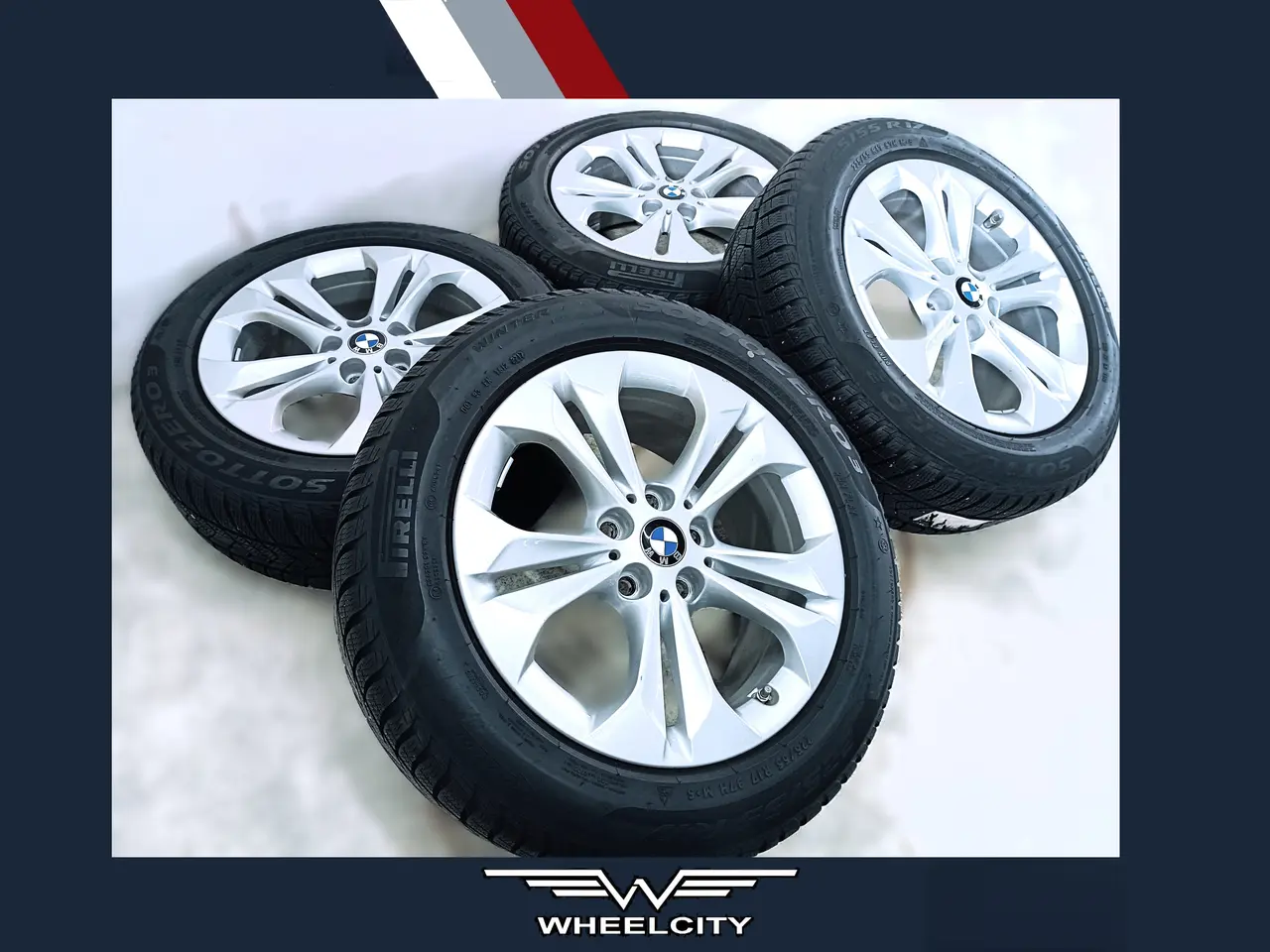 Billede 1 - 5x112 17" ET52 nav 66,6ø BMW/MINI vinterdæk