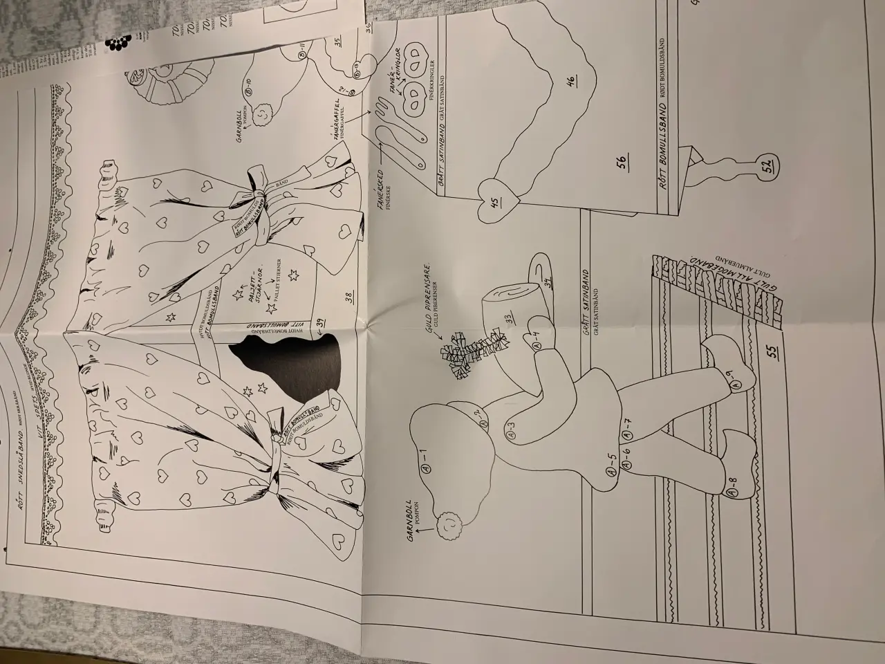 Billede 3 - Juleophæng til væg - lav selv