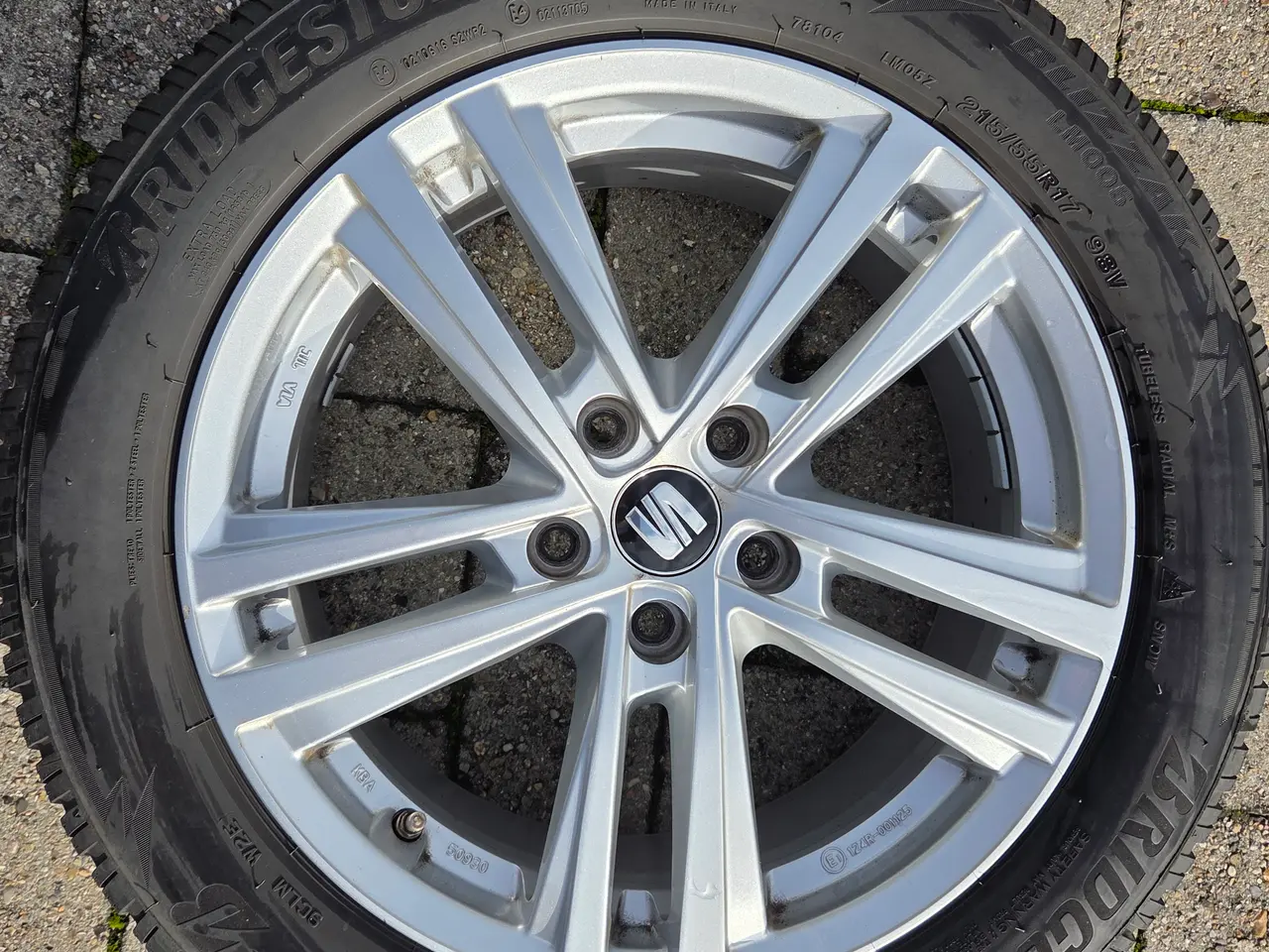 Billede 2 - SKAL SES, flotte Originale SEAT ATECA vinterhjul.
