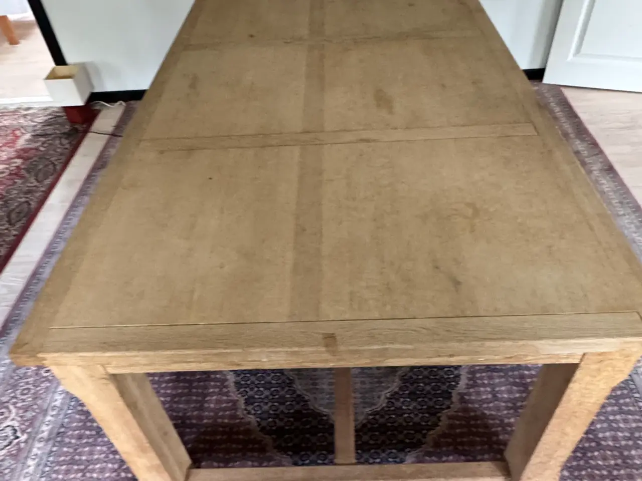 Billede 4 - Bord i eg delvist massiv