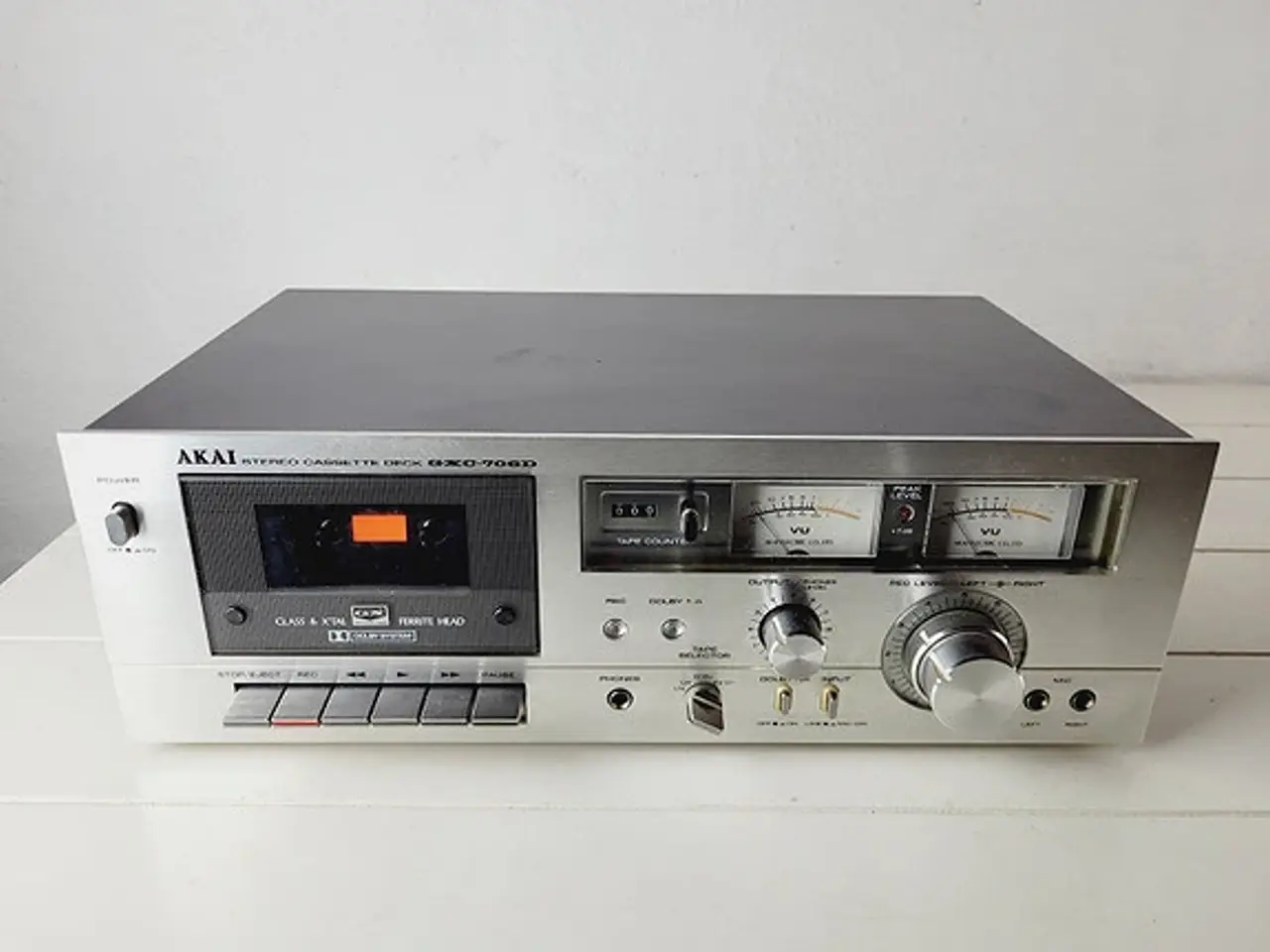 Billede 2 - ⭐️- Kassettebåndoptager - AKAI - Stereo Cassette