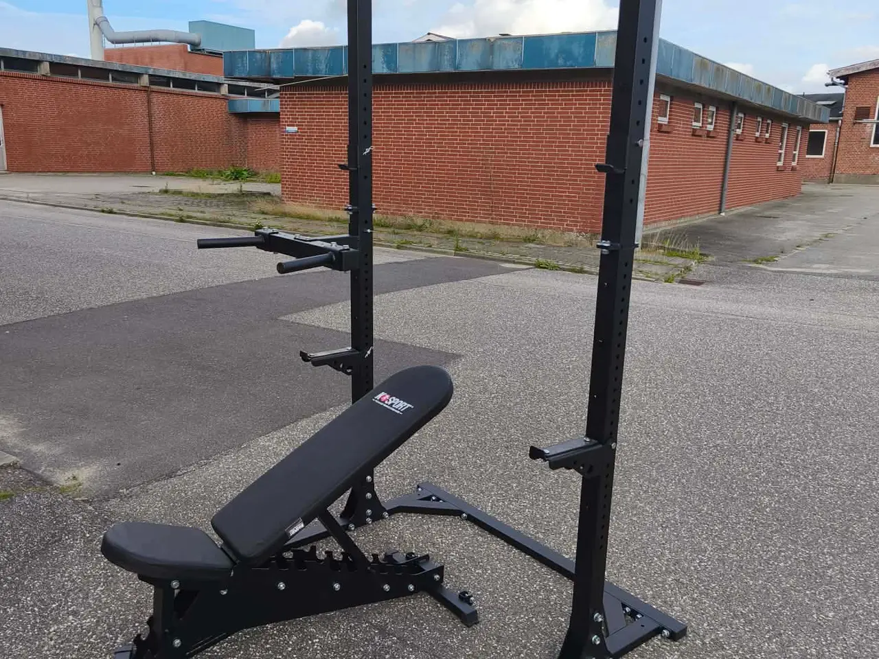 Billede 3 - Squat Rack Bænk Stang plus 100kg