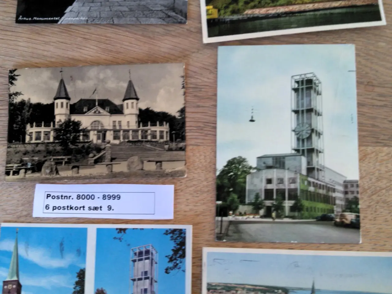 Billede 9 - 54 postkort by & egnskort postområde 8000 – 8990