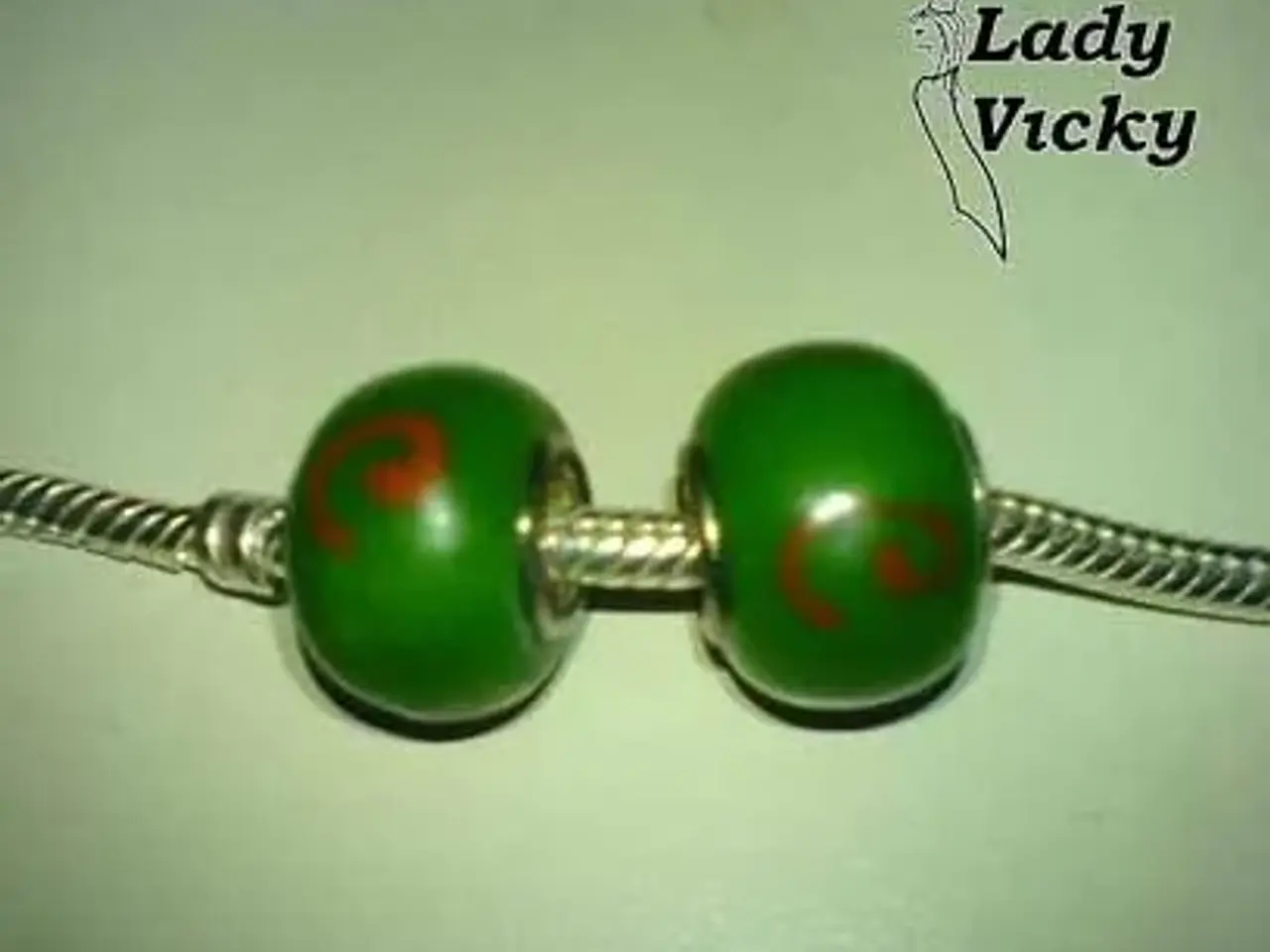 Billede 3 - Glasperler # Glasled # Perler til armbån