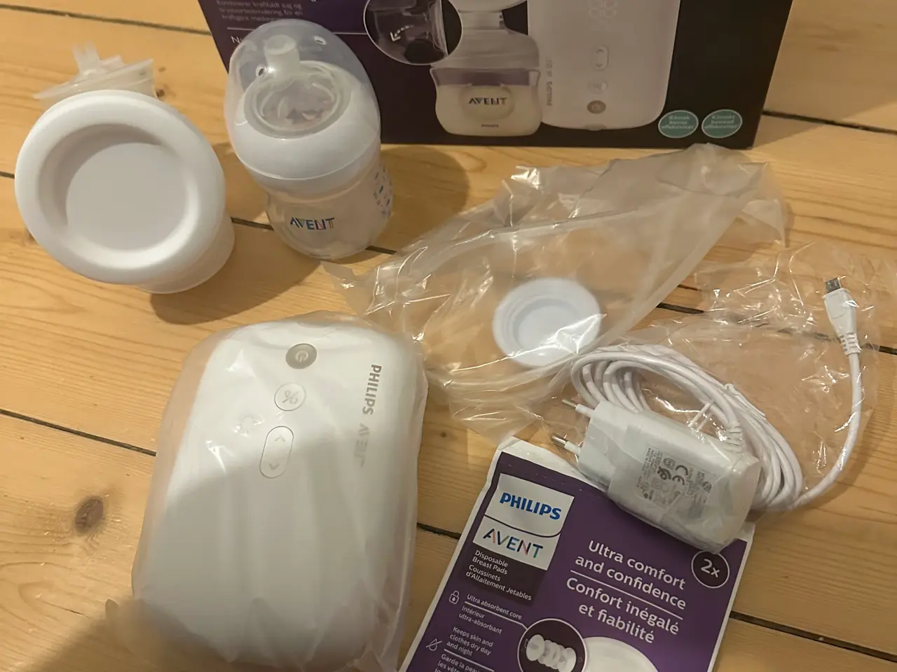 Billede 1 - Philips avent enkel elektrisk brystpumpe