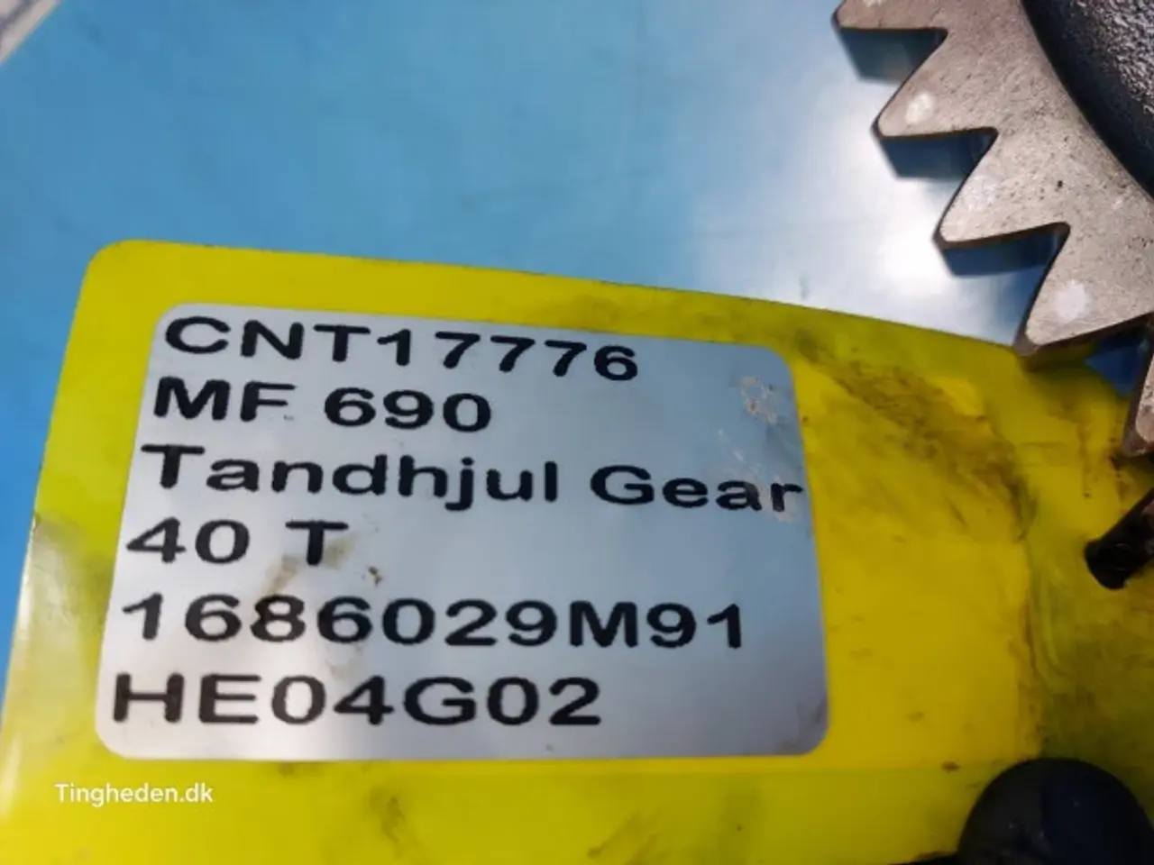 Billede 12 - Massey Ferguson 690 Tandhjul Gear 1686029M91