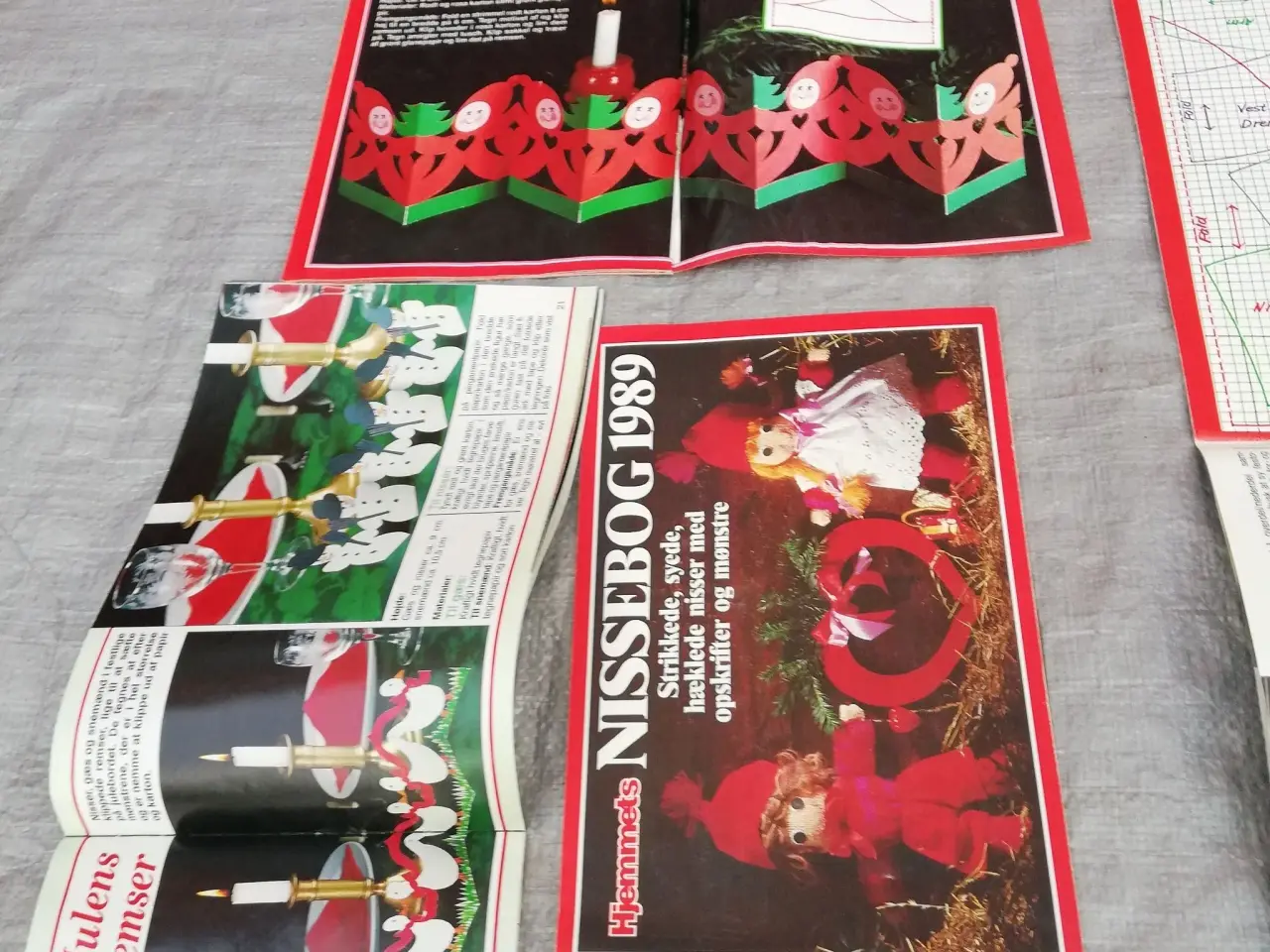 Billede 4 - Hjemmets nissebøger 1988-1992.