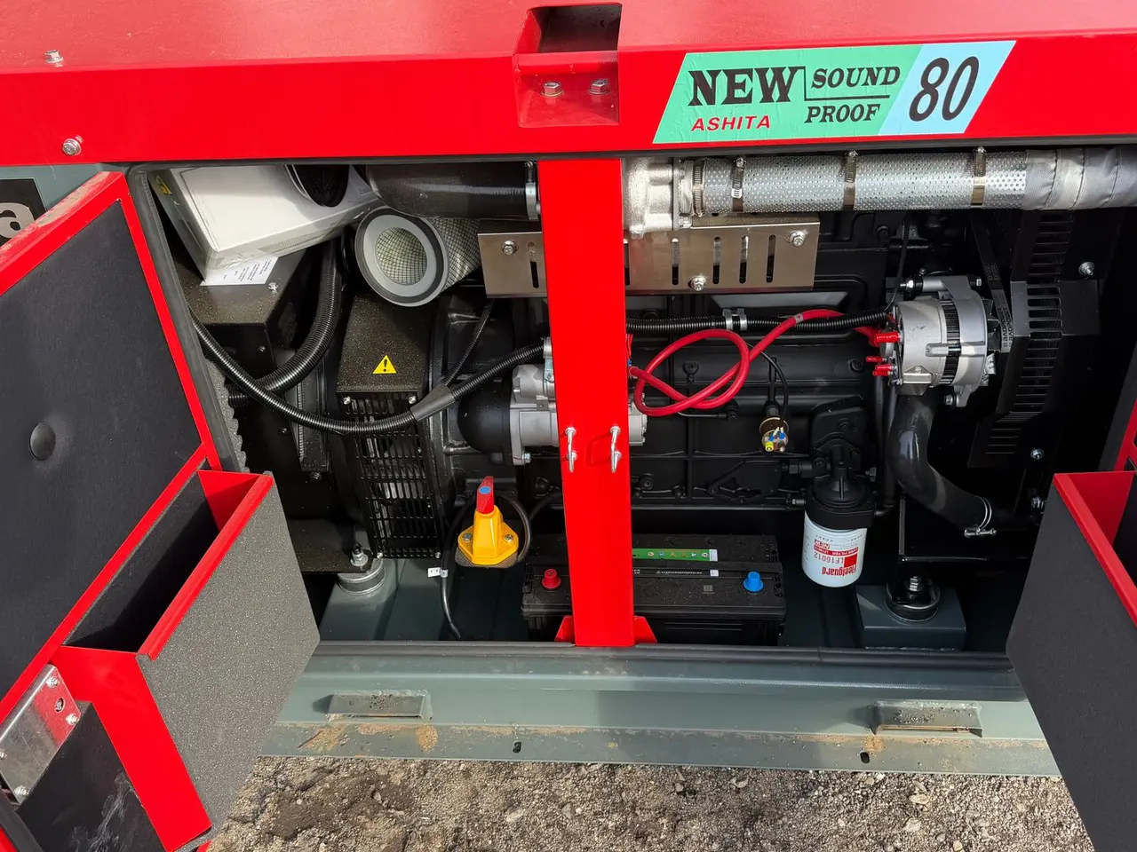 Billede 9 - Ashita AG3-80 Næsten ny 80 KVA Generator