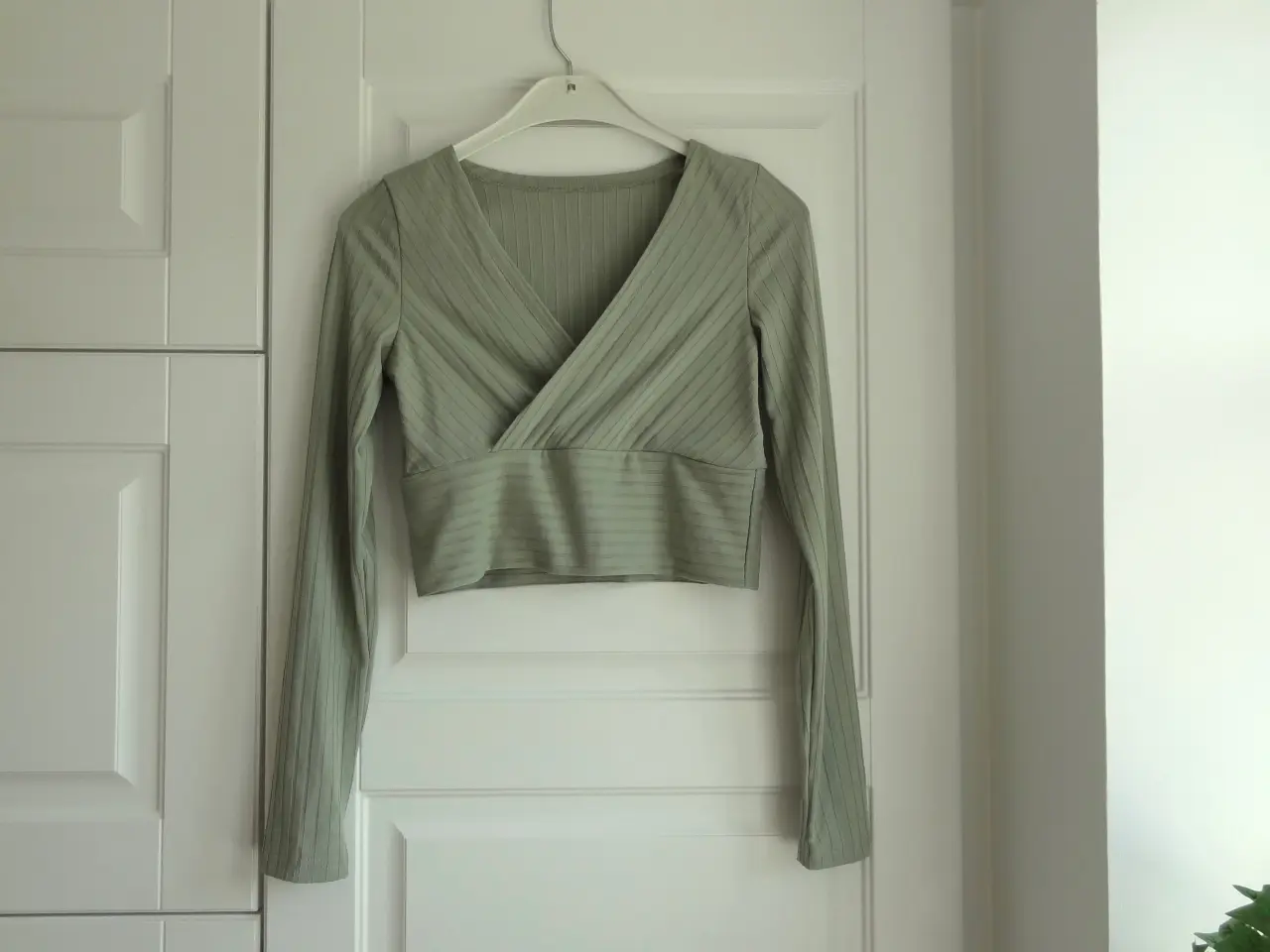 Billede 7 - Top, Bluse , str. 34, Vissengrøn