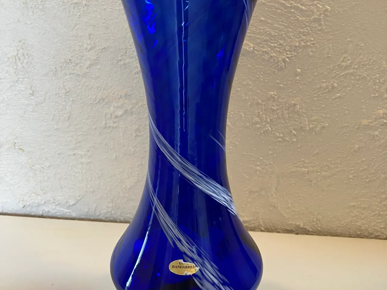 Billede 1 - Håndlavet glas vase