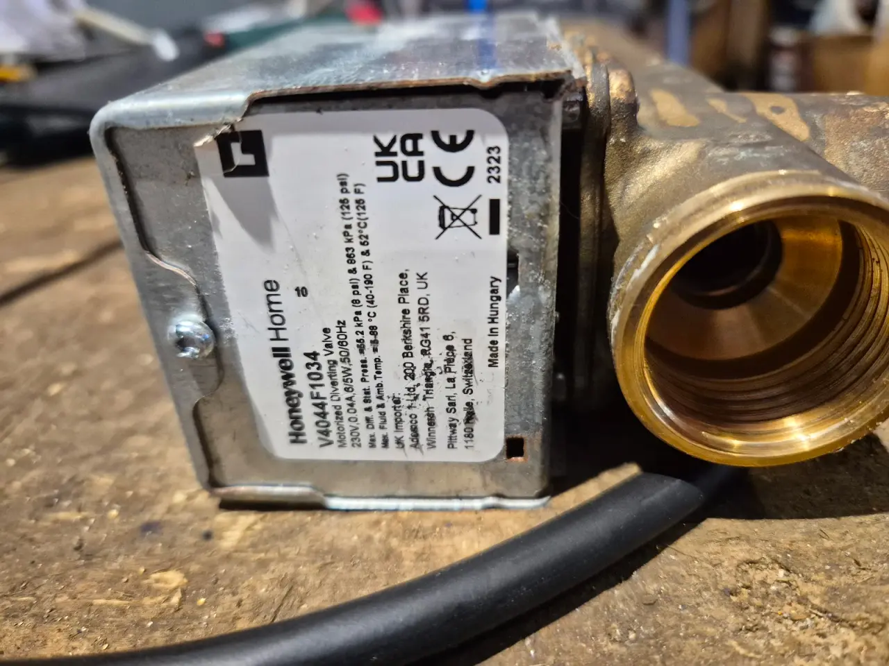 Billede 7 - 3vejsventil  honeywell v4044f1034