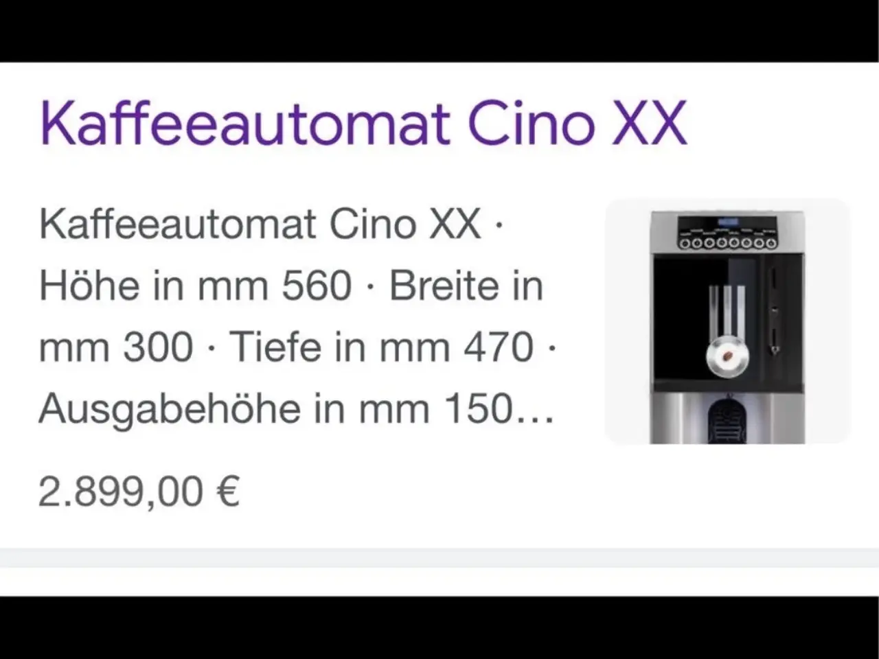 Billede 4 - CINO XX kaffeautomat 