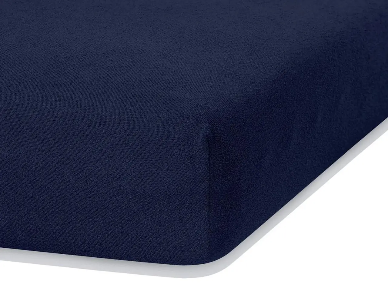 Billede 3 - Frotté stræklagen RESTILO Ruby - indigo, 120-140 x 200 cm
