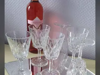 Franske Reims vinglas. (Vintage glas)