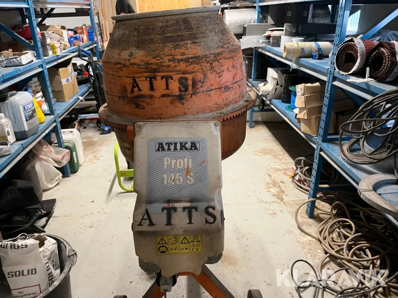 Billede 3 - Betonblander ATIKA Profi 145 s