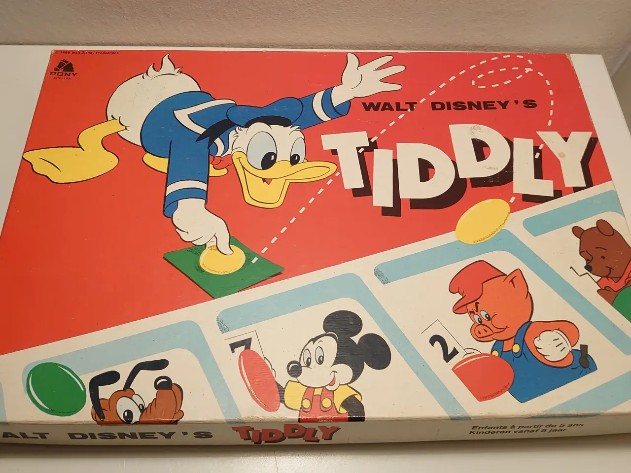 Billede 1 - Walt Disneys Tiddly fra 1966 i fin stand. Sjældent