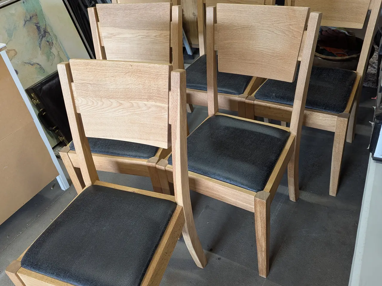 Billede 3 - Spisebord stole 