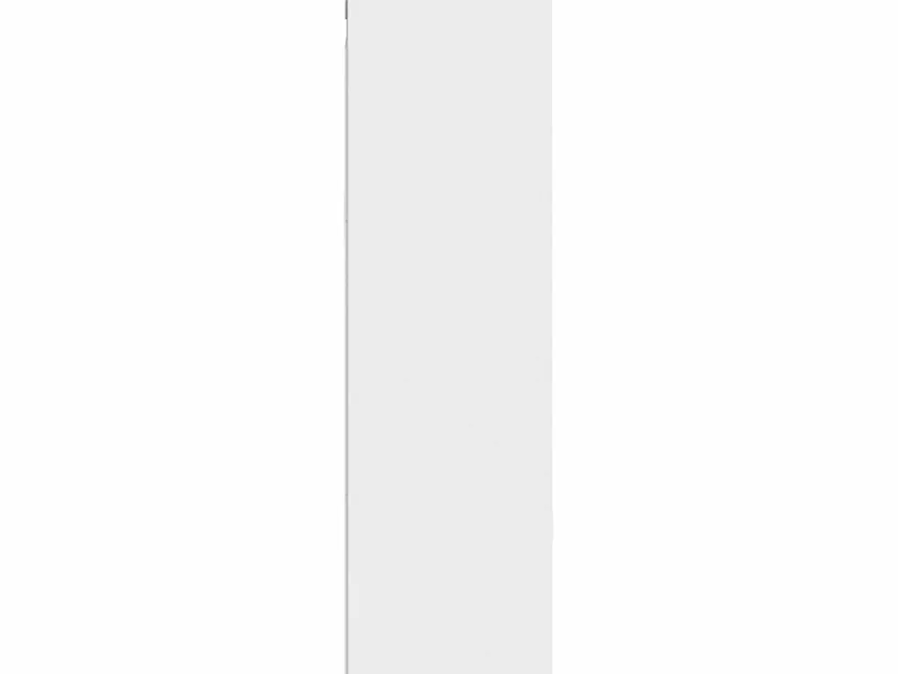 Billede 4 - Vægmonteret håndvaskskab - hvid, 35 × 20 × 81 cm, konstrueret træ