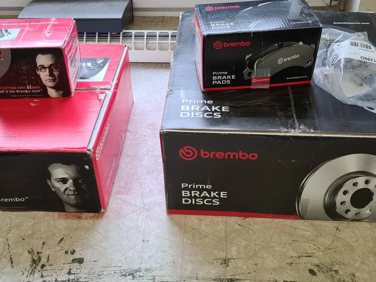 Billede 2 - Toyota komplet sæt BREMBO bremser