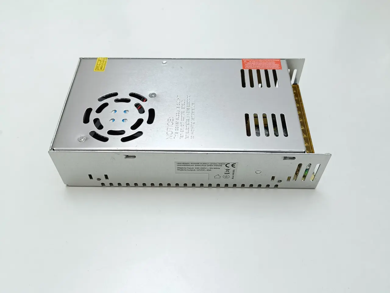 Billede 2 - NY! 12V 40A 480W Modulær Strømforsyning + Blæser