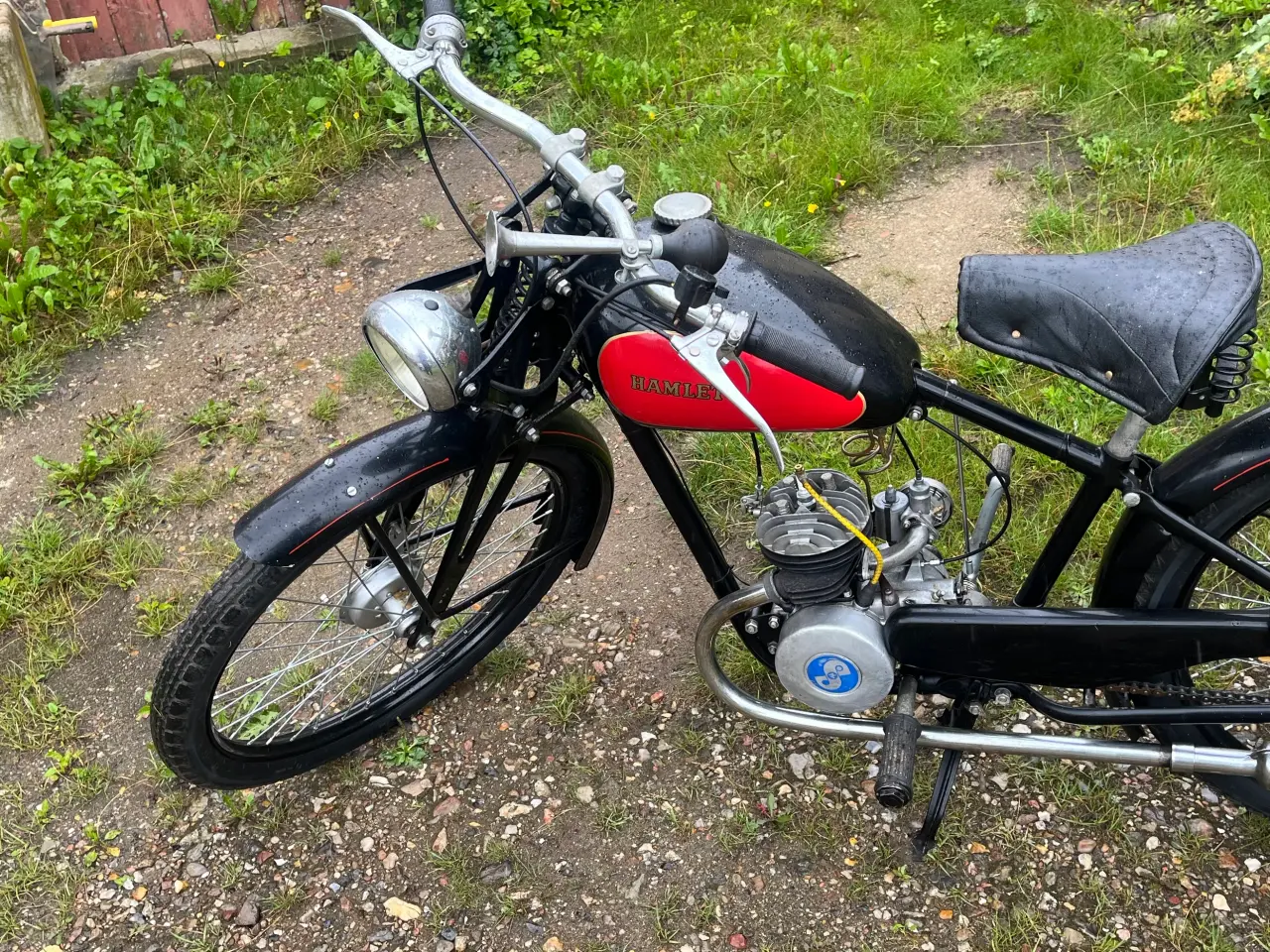 Billede 4 - Hamlet letvægtsmotorcykel, ca. 1947 – model 98-K