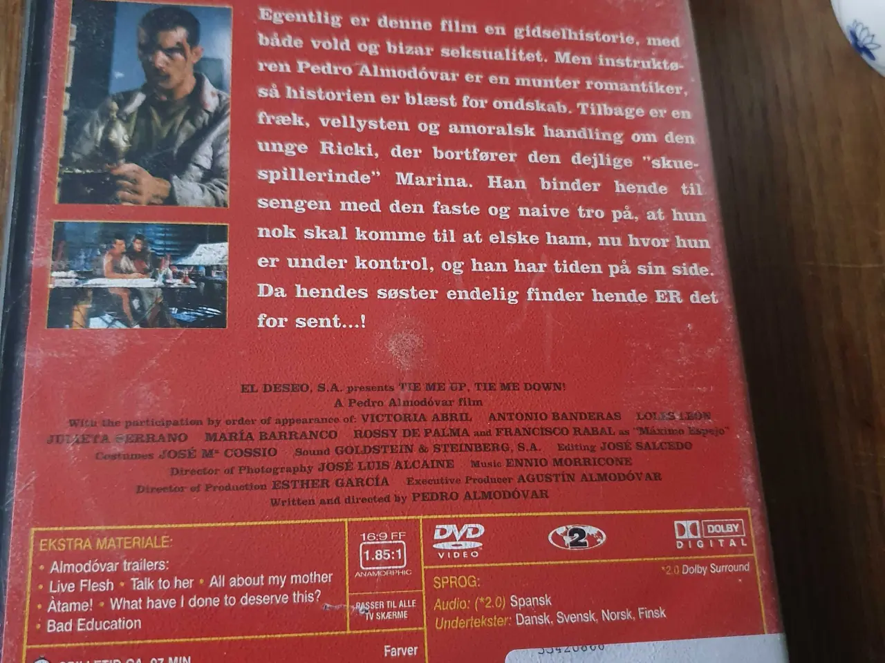 Billede 2 - Bind mig , Elsk mig dvd