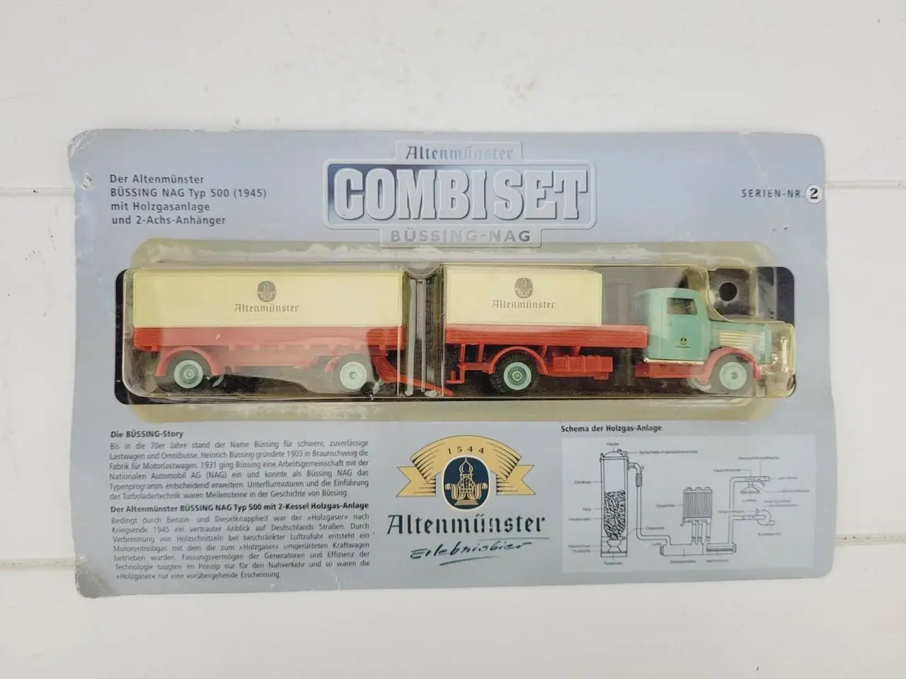 Billede 1 - Modellastbil, GRELL Altenmunster - COMBISET
