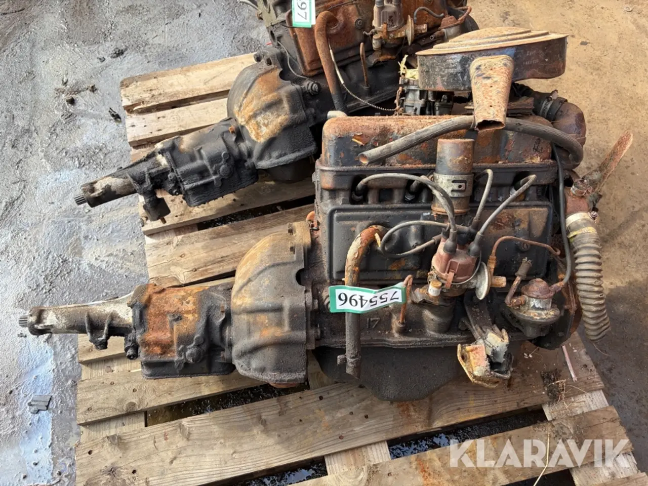Billede 2 - Motor fra Opel Rekord 1700