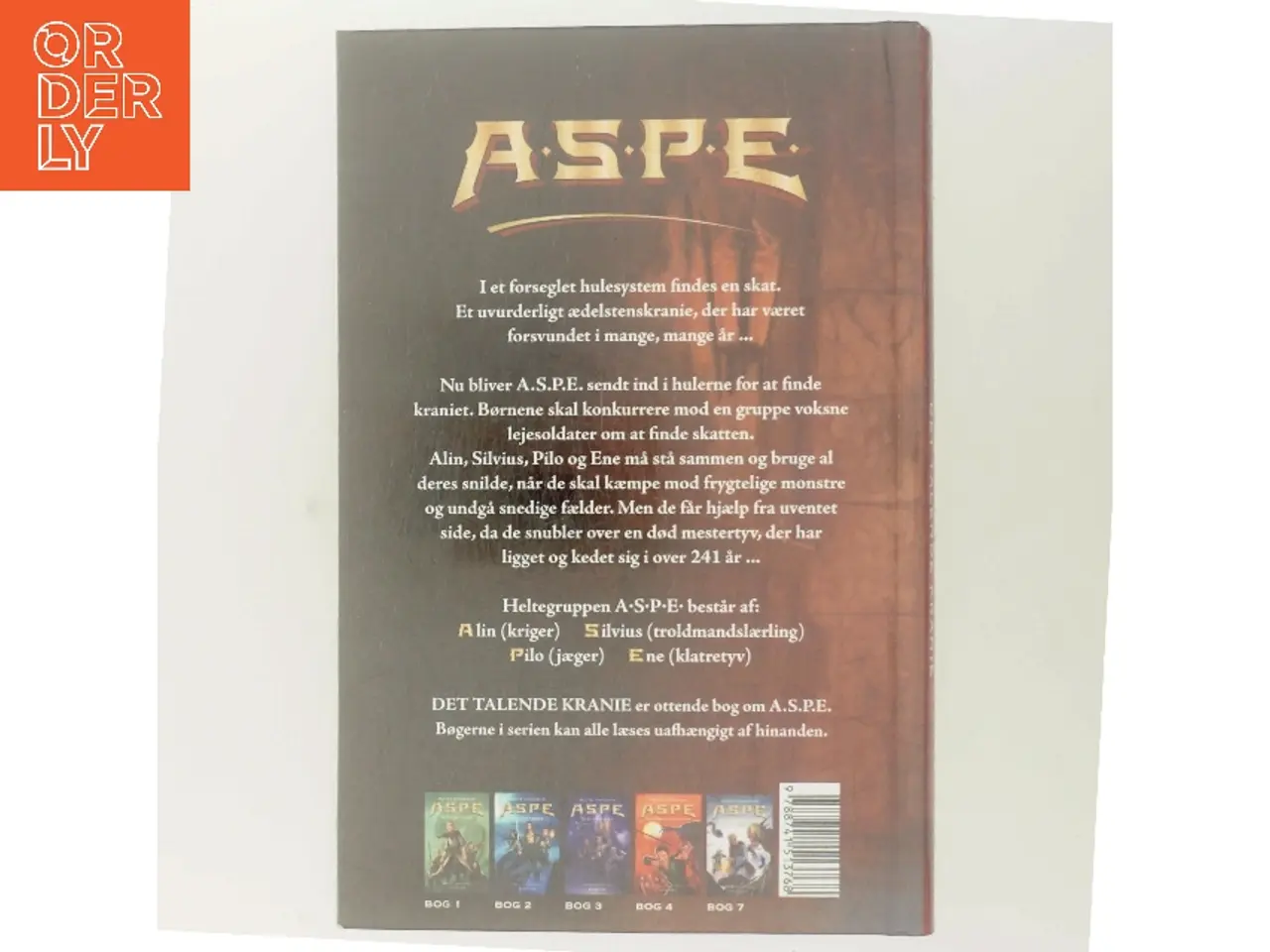 Billede 3 - A.S.P.E. - det talende kranie af Mette Finderup (Bog)