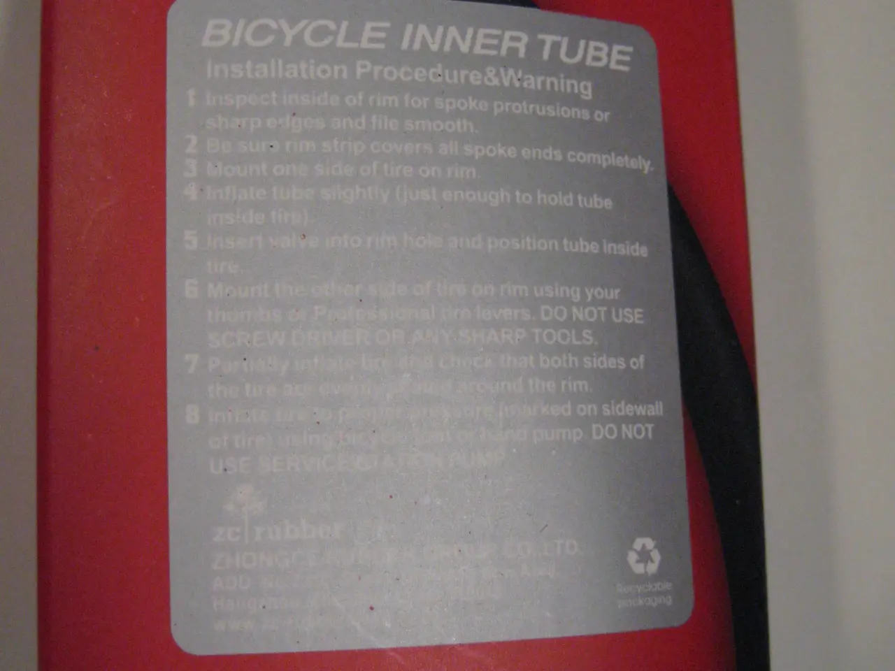 Billede 2 - Cykelslange 700x25/32C