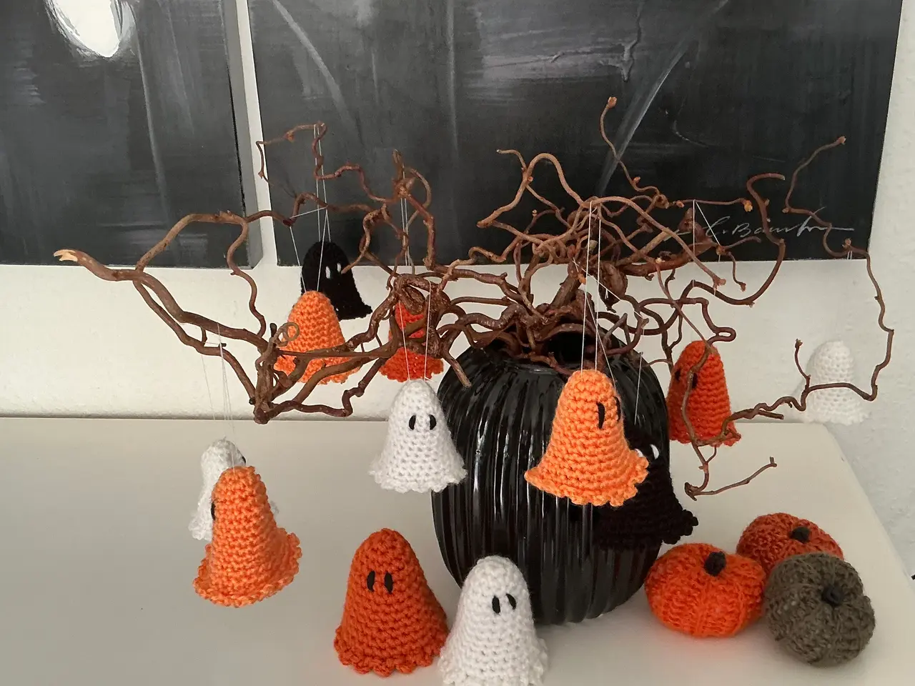 Billede 2 - Hånd hæklet Halloween ting 🎃👻🕸️🕷️