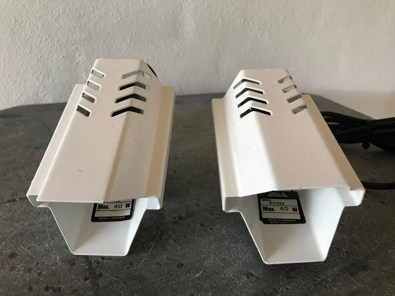 Billede 7 - 2 stk. Davids spots / lamper (Model 371410)