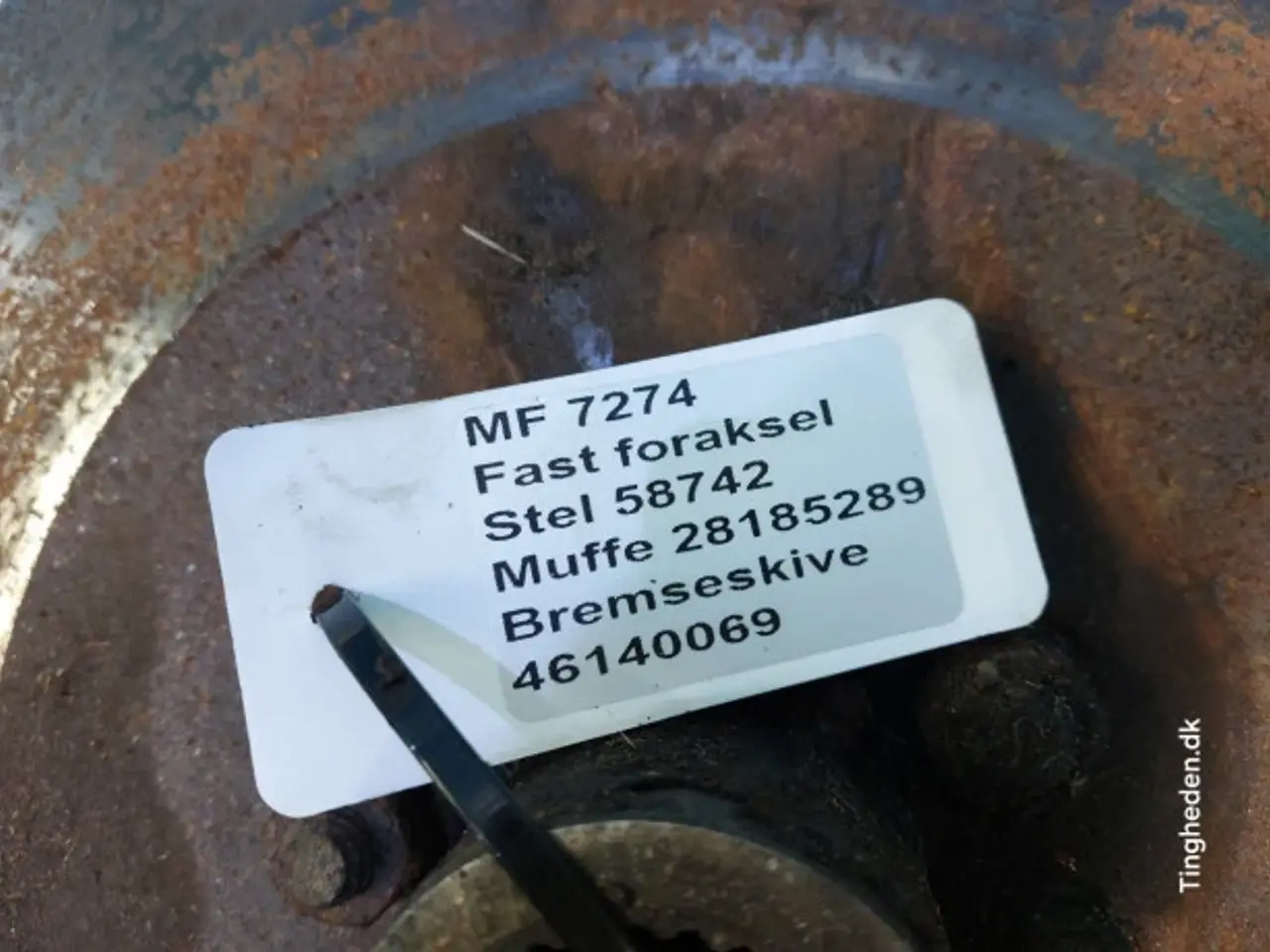 Billede 14 - Massey Ferguson 7274 Bremseskive 46140069