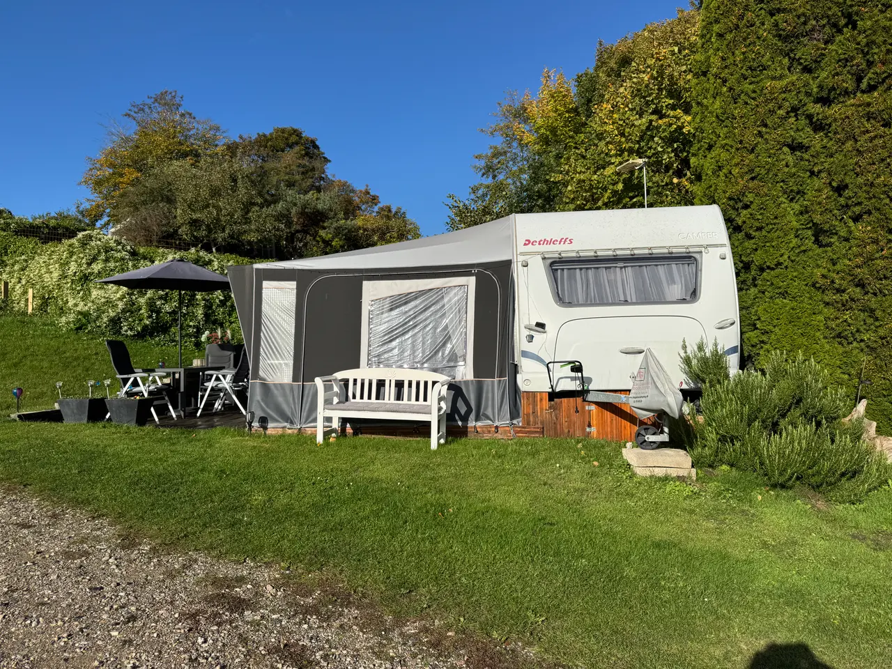 Billede 4 - Campingvogn med nyt fortelt