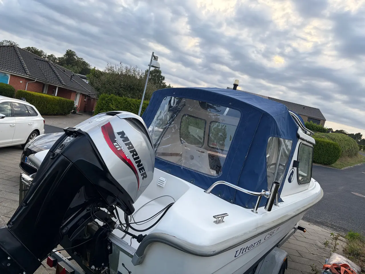 Billede 8 - Uttern C56 – Mariner 50 hk EFI – Brenderup 1000 kg