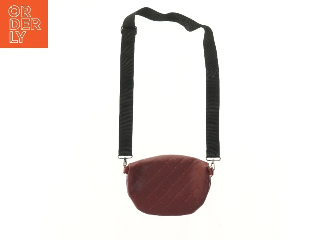 Billede 2 - Rød bæltetaske med strop (str. 17x7x24 cm)
